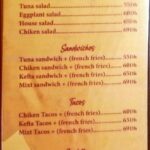 Menu Café Kessabine Marrakech August 2024 261008-594000